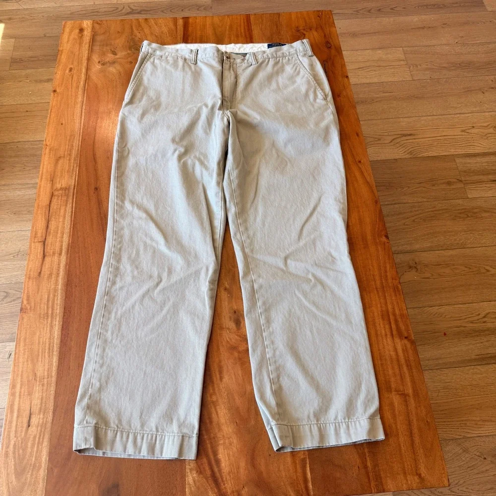 Polo Ralph Lauren Men's Khaki Classic Chino Pants Size 36x30